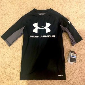 Boys Youth XL Under Armour Rashguard - NEW